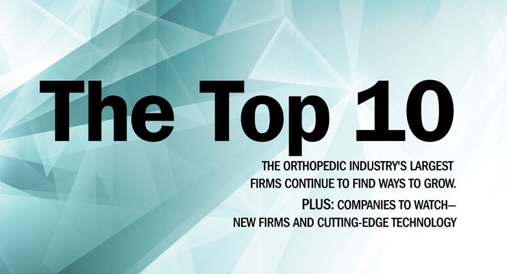 Top 10 Orthopedic Device Companies