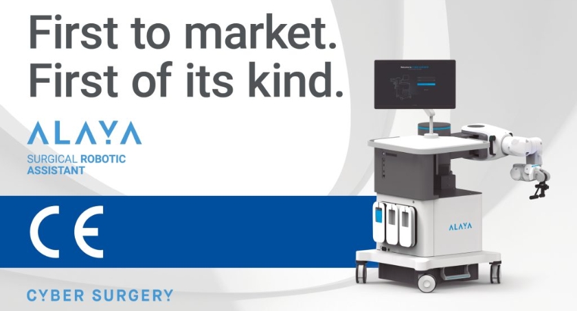 Cyber Surgery Rolls Out Alaya Spine Surgical Robotic Assistant